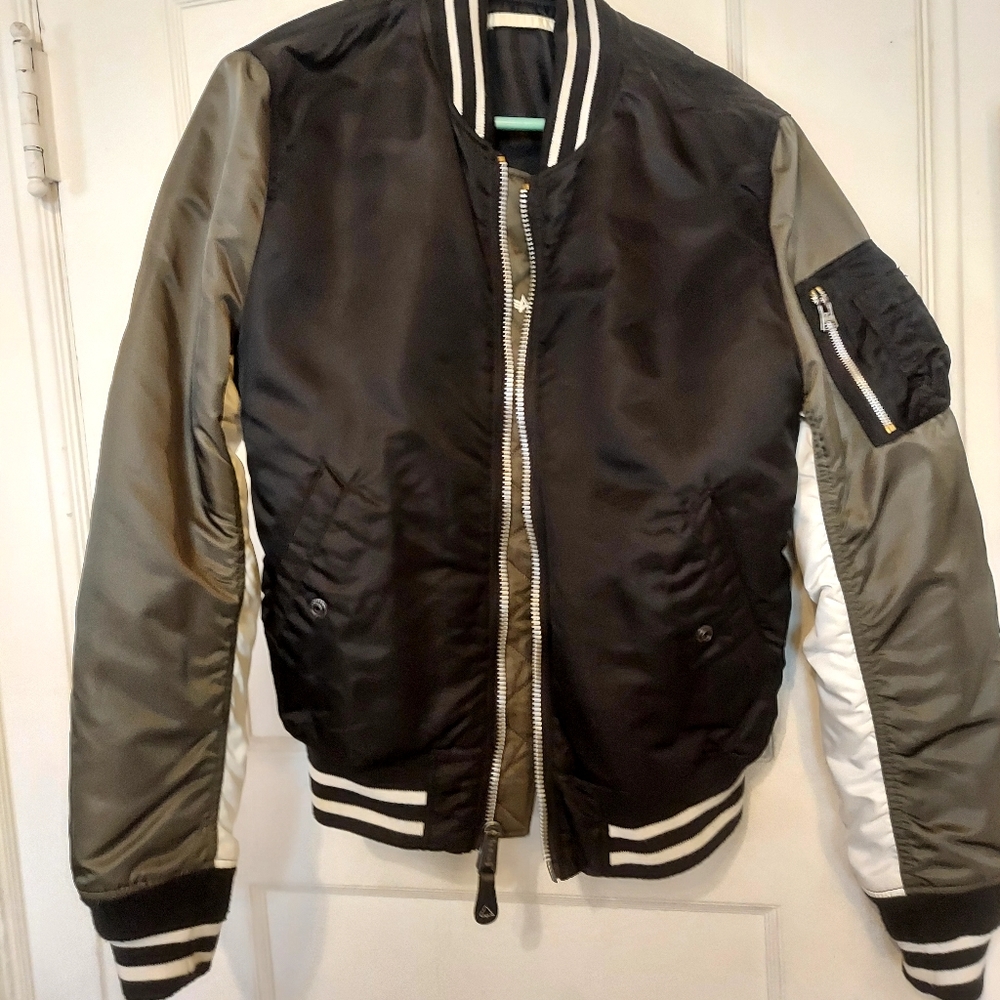 Alpha ma-1 slim fit ,varsity jacket bomber jacket